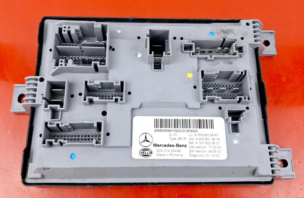 Mercedes-Benz C W205 Moduł / Sterownik komfortu SAM A2059005947