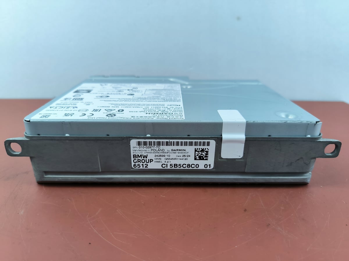 BMW IX Garmin Headunit Audio Nawigacja IDC23 HIGH 8155 5B5C8C0 65125B5C8C0