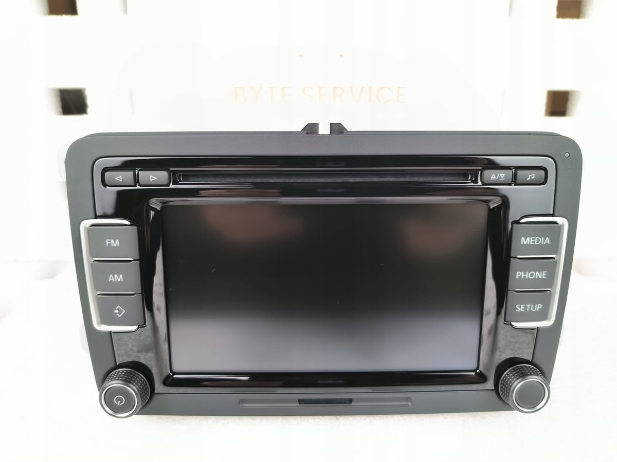 ORYGINALNE Radio RCD 510 Volkswagen 5K0057190CX 5K0035190C NOWE