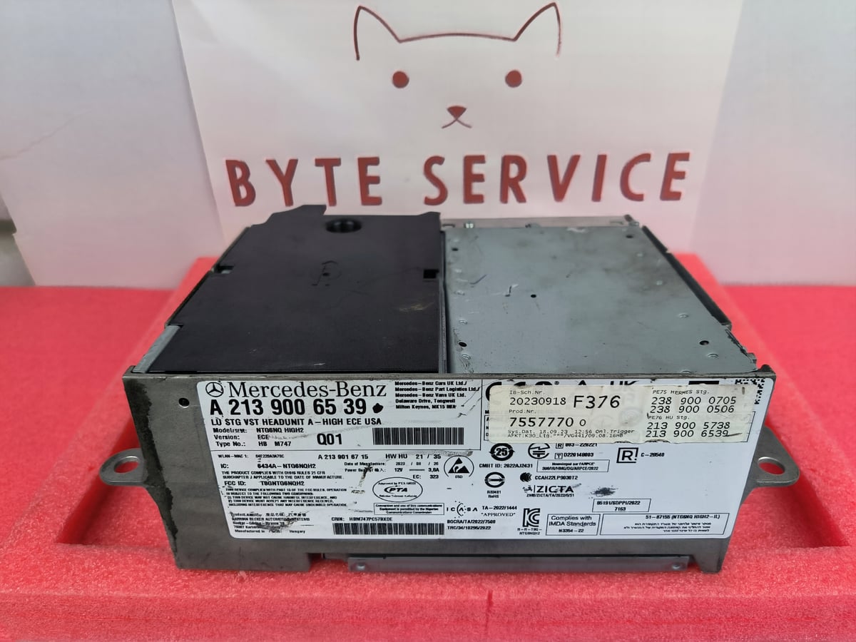 Mercedes-Benz Nawigacja Multimedia NTG6 HIGH ECE USA A2139006539