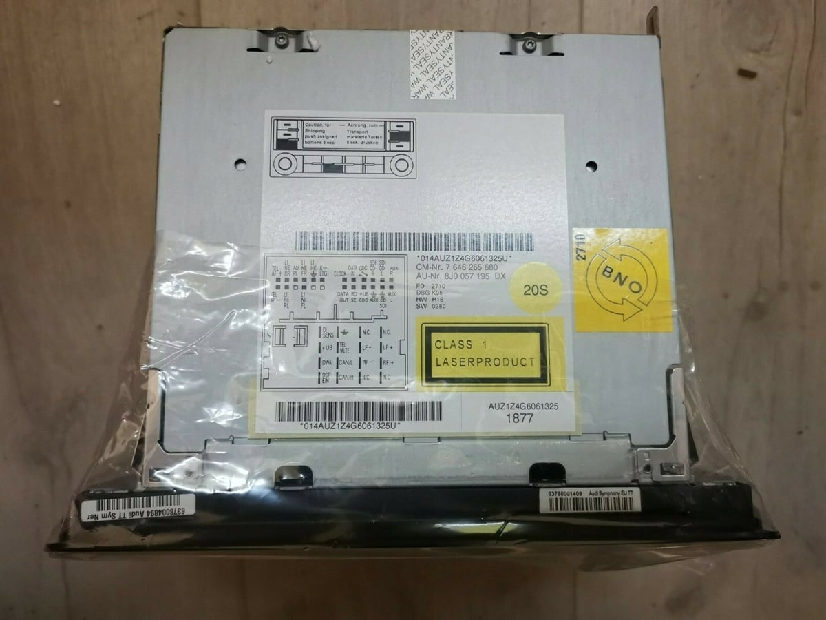 Radio Sympnony Audi TT 8J0057195DX