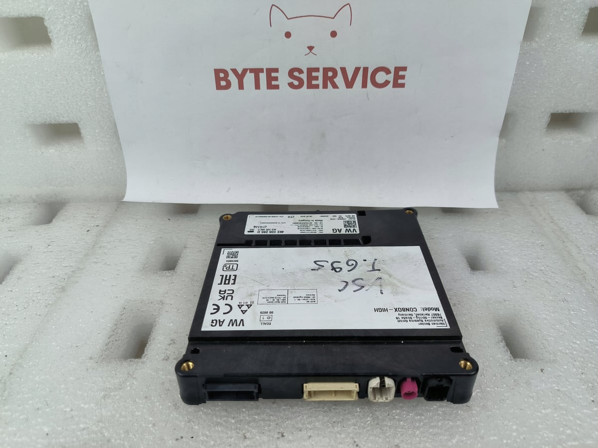 VW AG AUDI E-TRON MODUŁ POMOCY SOS CON-BOX 4KE035285D