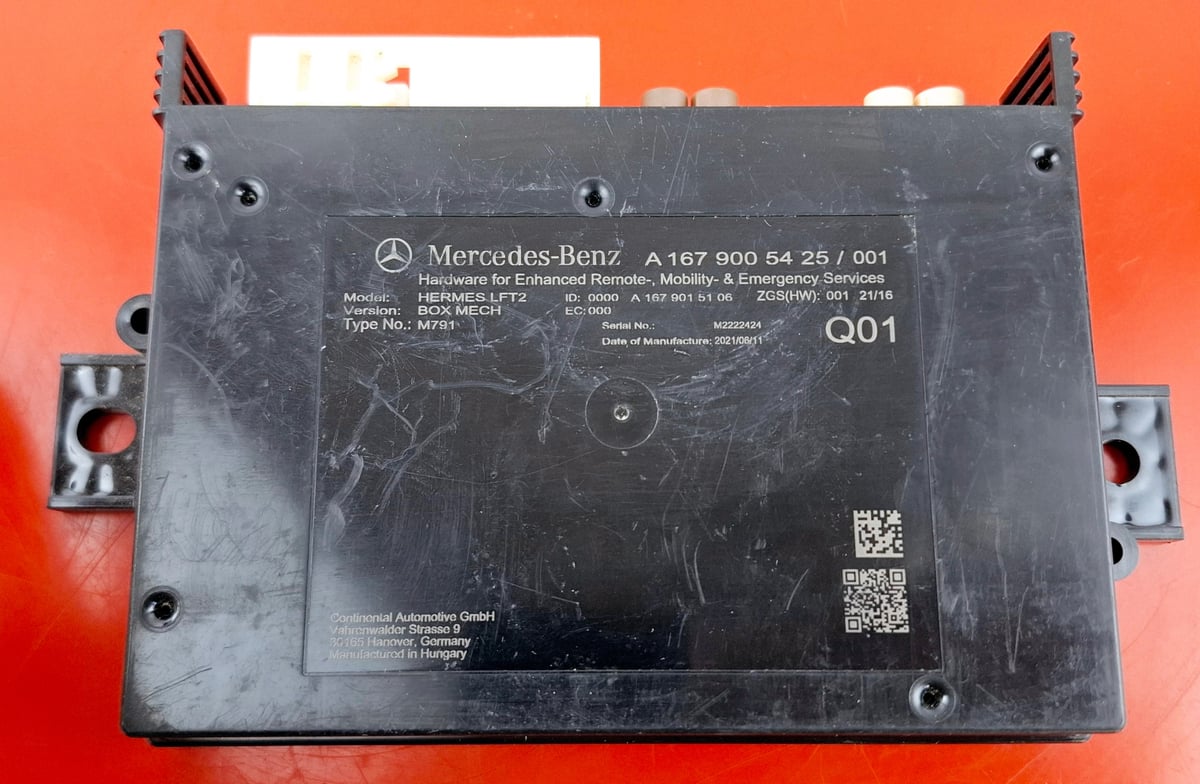 Mercedes-Benz W167 Moduł Sterownik SOS A1679005425