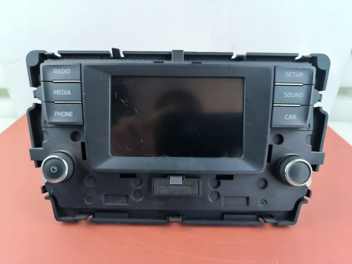 Skoda Rapid WYŚWIETLACZ MONITOR EKRAN 5JA035871