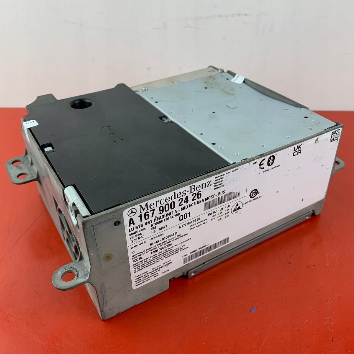 Mercedes-Benz Nawigacja Multimedia NTG6 MID ECE USA MOST-BUS A1679002426