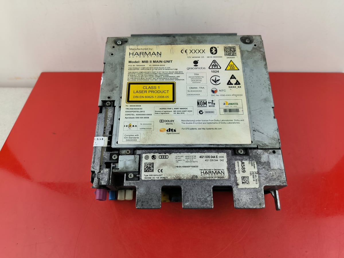 Audi A6 C7 Stacja multimedialna MIB Main-Unit HARMAN 4G1035044E